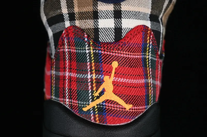 All categories Air Jordan Jordan series basketball shoes Air Jordan 5 Air Jordan 5 Retro "Plaid" AJ5 Joe 5 Christmas Carnival Scottish plaid fabric FD4814-008